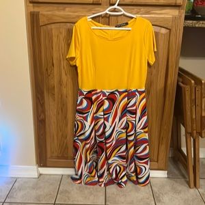Polyester blend dress. XL but fits like large
